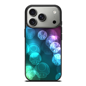 MUSHROOM NEON MARIO BROSS iPhone 17 Pro Case