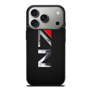 N7 MASS EFFECT CARBON LOGO iPhone 17 Pro Case