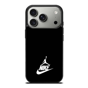 NIKE AIR JORDAN SIMPLE LOGO BLACK iPhone 17 Pro Case NIKE AIR JORDAN SIMPLE LOGO BLACK iPhone 17 Pro Case