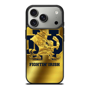 NOTRE DAME GOLD EMBLEM iPhone 17 Pro Case