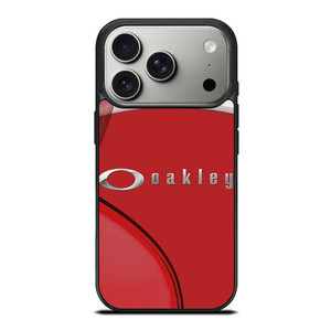 OAKLEY RED LOGO EMBLEM iPhone 17 Pro Case