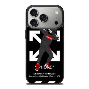 OFF WHITE DAB SUPREME iPhone 17 Pro Case OFF WHITE DAB SUPREME iPhone 17 Pro Case