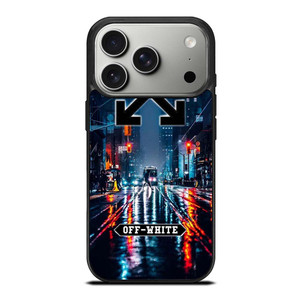 OFF WHITE NIGHT CITY iPhone 17 Pro Case