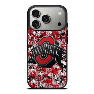 OHIE STATE BUCKEYES FOOTBALL EMBLEM iPhone 17 Pro Case