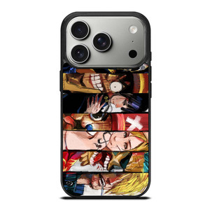 ONE PIECE CHARACTER COLLAGE iPhone 17 Pro Case