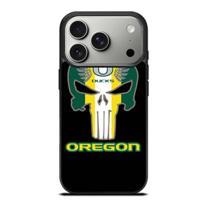 OREGON DUCKS SKULL LOGO iPhone 17 Pro Case