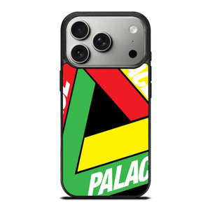 PALACE BIG LOGO RED YELLOW GREEN iPhone 17 Pro Case PALACE BIG LOGO RED YELLOW GREEN iPhone 17 Pro Case