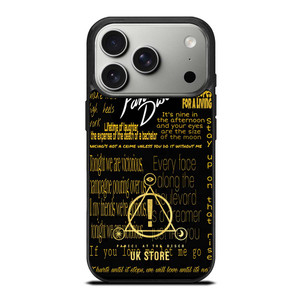PANIC AT THE DISCO LOGO GOLD iPhone 17 Pro Case