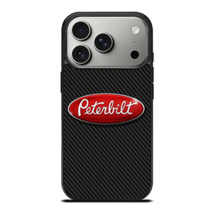 PETERBILT TRUCK LOGO CARBON iPhone 17 Pro Case
