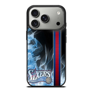 PHILADELPHIA 76ERS NBA FIRE iPhone 17 Pro Case
