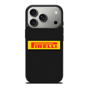 PIRELLI TIRE LOGO CARBOON iPhone 17 Pro Case