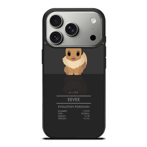 POKEMON EEVEE ABILITY iPhone 17 Pro Case POKEMON EEVEE ABILITY iPhone 17 Pro Case