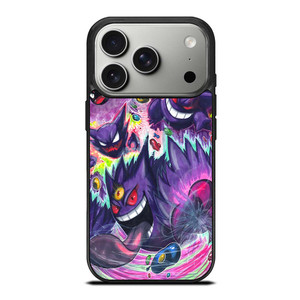 POKEMON GASTLY HAUNTER GENGAR ART iPhone 17 Pro Case POKEMON GASTLY HAUNTER GENGAR ART iPhone 17 Pro Case