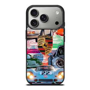 PORSCHE COLLAGE POSTER iPhone 17 Pro Case PORSCHE COLLAGE POSTER iPhone 17 Pro Case