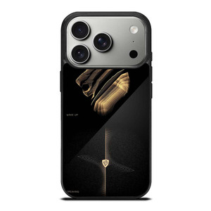 PUEGOT LOGO GOLD ELEGANT iPhone 17 Pro Case PUEGOT LOGO GOLD ELEGANT iPhone 17 Pro Case