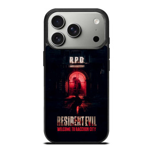 RESIDENT EVIL RACCOON CITY POLICE DEP iPhone 17 Pro Case RESIDENT EVIL RACCOON CITY POLICE DEP iPhone 17 Pro Case