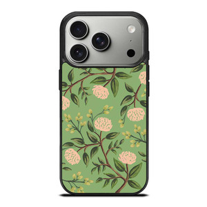 RIFLE PAPER EMERALD PEONIES iPhone 17 Pro Case RIFLE PAPER EMERALD PEONIES iPhone 17 Pro Case