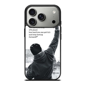 ROCKY MOTIVATIONAL QUOTES iPhone 17 Pro Case ROCKY MOTIVATIONAL QUOTES iPhone 17 Pro Case