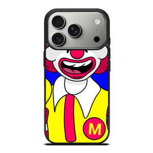RONALD MCDONALDS MASCOT CARTOON iPhone 17 Pro Case RONALD MCDONALDS MASCOT CARTOON iPhone 17 Pro Case