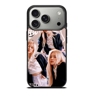 ROSE BLACKPINK SCRIBBLED iPhone 17 Pro Case ROSE BLACKPINK SCRIBBLED iPhone 17 Pro Case