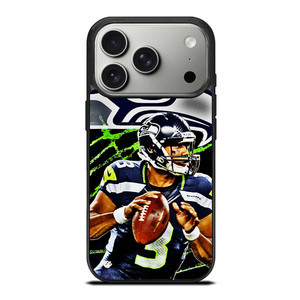 RUSSELL WILSON SEATTLE SEAHAWKS ART iPhone 17 Pro Case RUSSELL WILSON SEATTLE SEAHAWKS ART iPhone 17 Pro Case