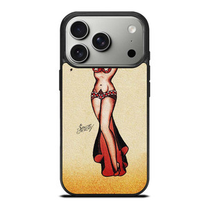 SAILOR JERRY BIKINI GIRL TATTOO iPhone 17 Pro Case SAILOR JERRY BIKINI GIRL TATTOO iPhone 17 Pro Case