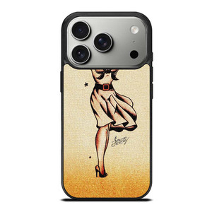 SAILOR JERRY TATTOO GIRL iPhone 17 Pro Case SAILOR JERRY TATTOO GIRL iPhone 17 Pro Case