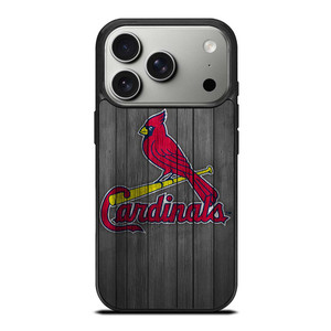 SAINT LOUIS CARDINALS WOODEN ICON iPhone 17 Pro Case SAINT LOUIS CARDINALS WOODEN ICON iPhone 17 Pro Case
