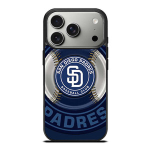 SAN DIEGO PADRES MLB LOGO iPhone 17 Pro Case SAN DIEGO PADRES MLB LOGO iPhone 17 Pro Case