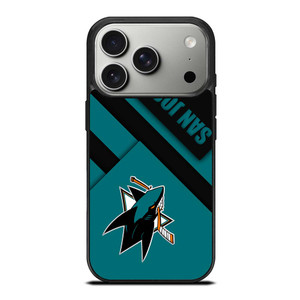 SAN JOSE SHARKS LOGO NHL iPhone 17 Pro Case SAN JOSE SHARKS LOGO NHL iPhone 17 Pro Case