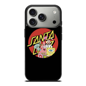 SANTA CRUZ SKATEBOARD X SPONGEBOB iPhone 17 Pro Case SANTA CRUZ SKATEBOARD X SPONGEBOB iPhone 17 Pro Case