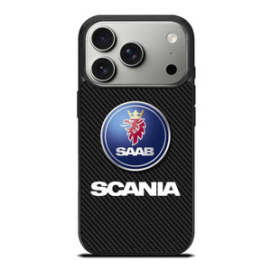 SCANIA TRUCK SAAB CARBON LOGO iPhone 17 Pro Case SCANIA TRUCK SAAB CARBON LOGO iPhone 17 Pro Case