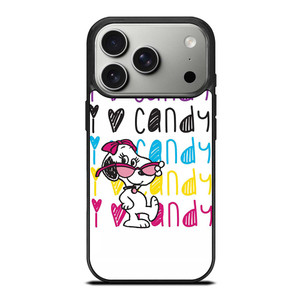 SNOOPY I LOVE CANDY iPhone 17 Pro Case SNOOPY I LOVE CANDY iPhone 17 Pro Case