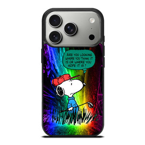 SNOOPY QUESTION iPhone 17 Pro Case