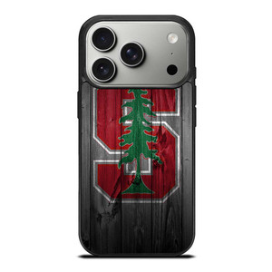 STANFORD CARDINAL WOODEN LOGO iPhone 17 Pro Case STANFORD CARDINAL WOODEN LOGO iPhone 17 Pro Case