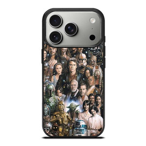 STAR WARS CHARACTERS ART iPhone 17 Pro Case STAR WARS CHARACTERS ART iPhone 17 Pro Case