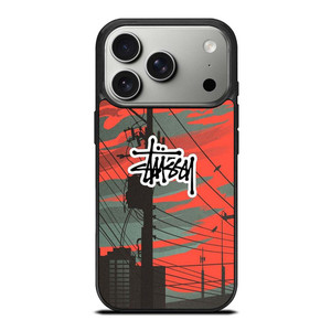 STUSSY LOGO METRO CITY iPhone 17 Pro Case STUSSY LOGO METRO CITY iPhone 17 Pro Case