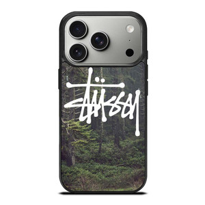STUSSY SPOOKY FOREST LOGO iPhone 17 Pro Case STUSSY SPOOKY FOREST LOGO iPhone 17 Pro Case