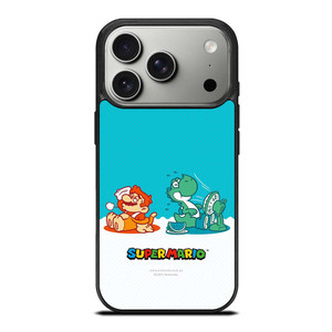 SUPER MARIO AND DINO NINTENDO iPhone 17 Pro Case SUPER MARIO AND DINO NINTENDO iPhone 17 Pro Case