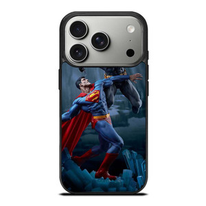 SUPERMAN VS BATMAN SUPERHERO DC iPhone 17 Pro Case SUPERMAN VS BATMAN SUPERHERO DC iPhone 17 Pro Case
