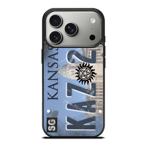 SUPERNATURAL LICENSE PLATE CUSTOM iPhone 17 Pro Case