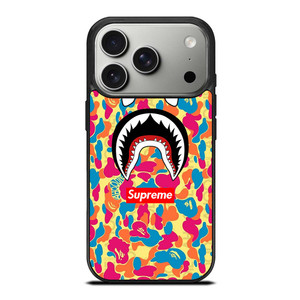 SUPREME BAPE CAMO COLOR FULL iPhone 17 Pro Case SUPREME BAPE CAMO COLOR FULL iPhone 17 Pro Case