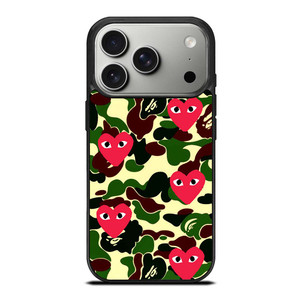SUPREME BAPE COMME DES GARCONS iPhone 17 Pro Case SUPREME BAPE COMME DES GARCONS iPhone 17 Pro Case