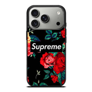 SUPREME FLOWER LOGO iPhone 17 Pro Case SUPREME FLOWER LOGO iPhone 17 Pro Case