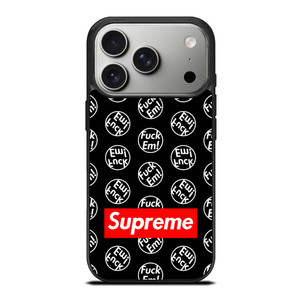 SUPREME FUCK EM iPhone 17 Pro Case SUPREME FUCK EM iPhone 17 Pro Case