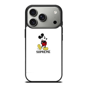 SUPREME LOGO MICKEY MOUSE iPhone 17 Pro Case SUPREME LOGO MICKEY MOUSE iPhone 17 Pro Case