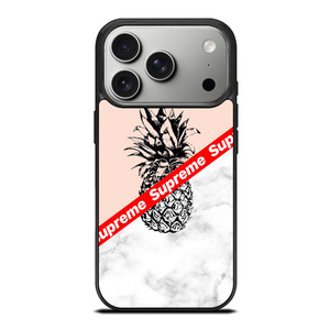 SUPREME PINEAPPLE (2) iPhone 17 Pro Case SUPREME PINEAPPLE (2) iPhone 17 Pro Case