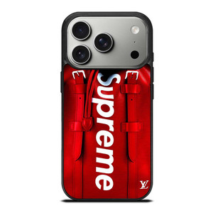 SUPREME RED BAG (2) iPhone 17 Pro Case SUPREME RED BAG (2) iPhone 17 Pro Case