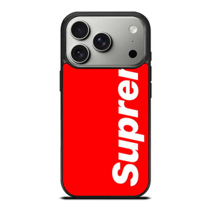 SUPREME RED LOGO (2) iPhone 17 Pro Case SUPREME RED LOGO (2) iPhone 17 Pro Case
