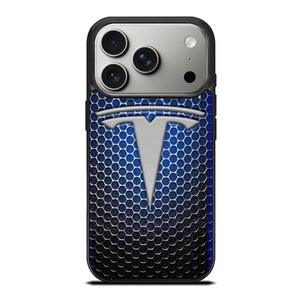 TESLA METAL LOGO iPhone 17 Pro Case TESLA METAL LOGO iPhone 17 Pro Case